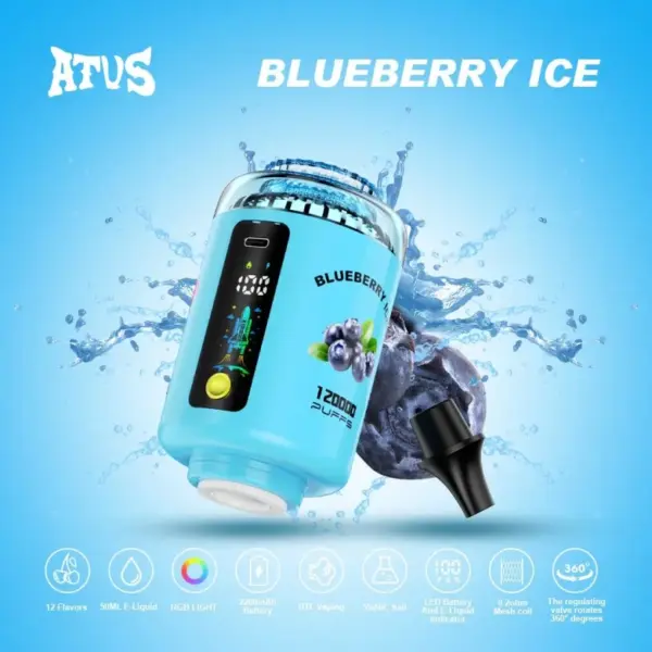 ATVS 120K Züge Shisha Einweg Vape 120000 Kostenloser Versand China Lager