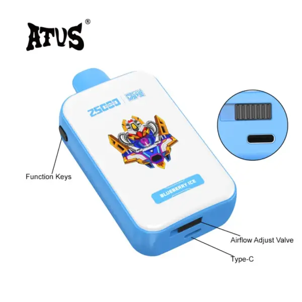 ATVS 25K Züge 25000 Wiederaufladbare Einweg-Vape Shop Kostenloser Versand