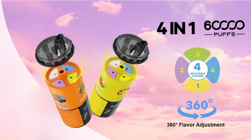 ATVS 60000 Puffs 60k 4 in 1 Beste Einweg Vape Großhandel Kostenloser Versand