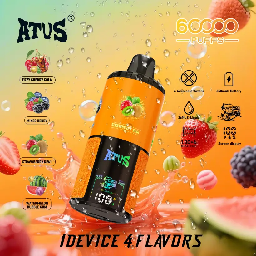 ATVS 60000 Puffs 60k 4 in 1 Beste Einweg Vape Großhandel Kostenloser Versand