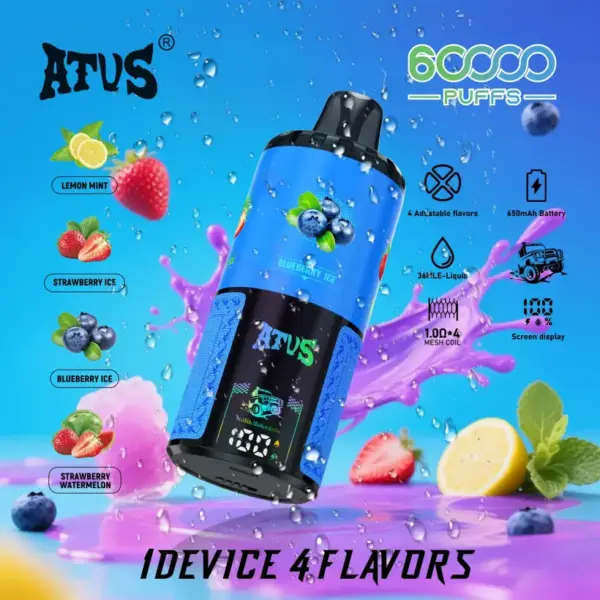 ATVS 60000 Puffs 60k 4 in 1 Beste Einweg Vape Großhandel Kostenloser Versand