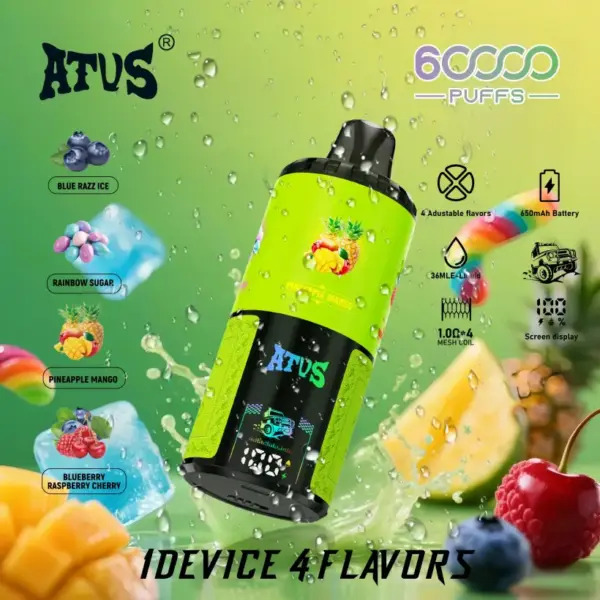 ATVS 60000 Puffs 60k 4 in 1 Beste Einweg Vape Großhandel Kostenloser Versand