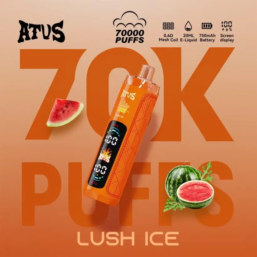 ATVS 70k Puffs 70000 Beste Einweg Vape mit Kostenlosem Versand