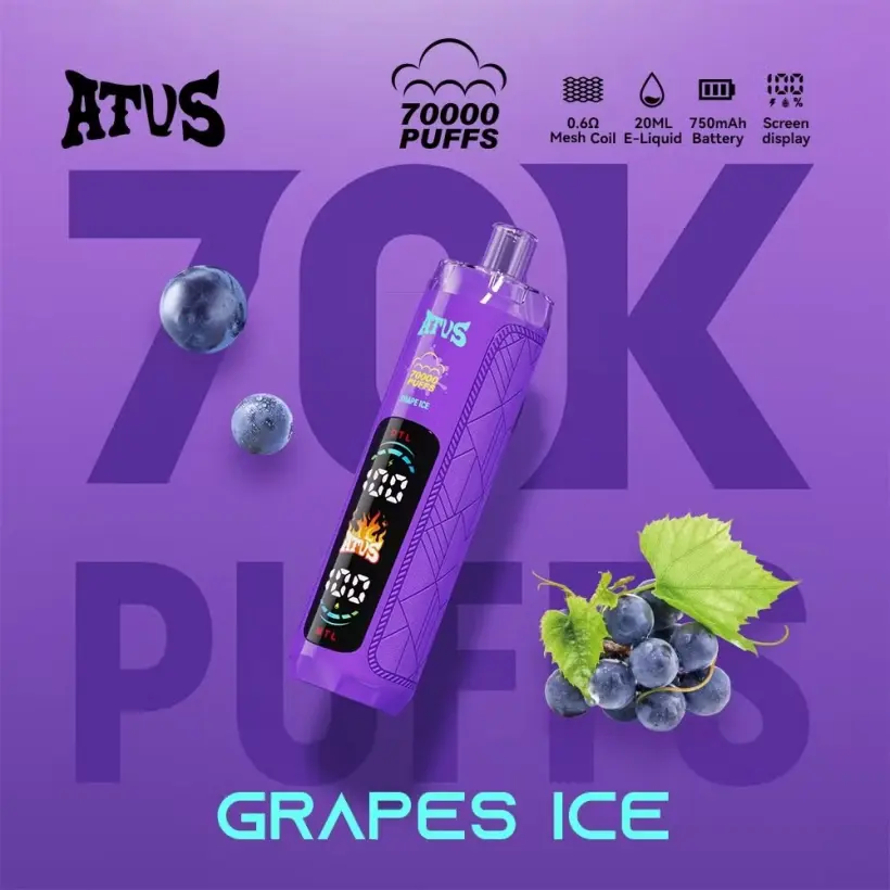 ATVS 70k Puffs 70000 Beste Einweg Vape mit Kostenlosem Versand