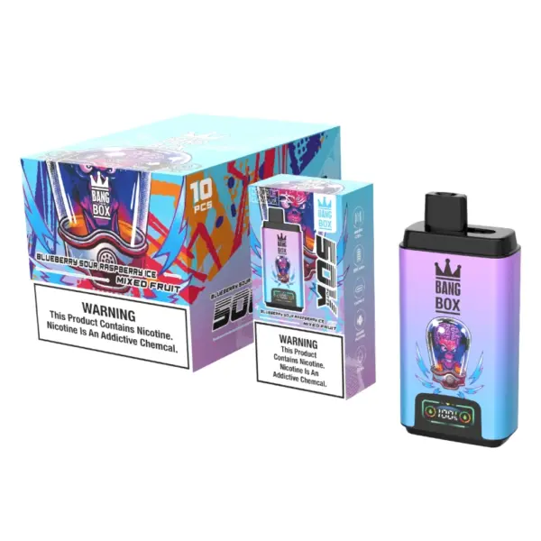 Bang Box 50 000 Züge 2 In 1 Einweg E Zigarette Mit Doppelten Geschmacksrichtungen Kostenloser Versand