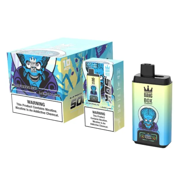 Bang Box 50 000 Züge 2 In 1 Einweg E Zigarette Mit Doppelten Geschmacksrichtungen Kostenloser Versand