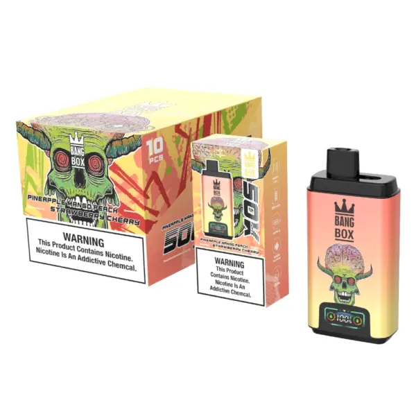 Bang Box 50 000 Züge 2 In 1 Einweg E Zigarette Mit Doppelten Geschmacksrichtungen Kostenloser Versand