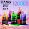 Bang Leader Stoll 120k Züge Einweg Vape 2 in 1 Doppelgeschmack Kostenloser Versand