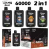 Bang Stoll 60k Puffs 2-in-1 Wiederaufladbarer Einweg Vape 60000 Kostenloser Versand