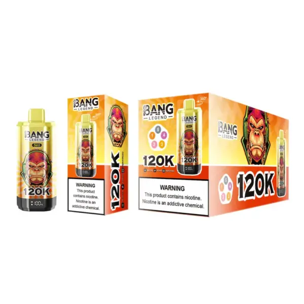 EU Puff 120000 Bang Legend 120k 5 in 1 Längst Haltender Einweg Vape Kostenloser Versand