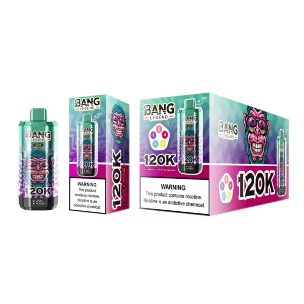 EU Puff 120000 Bang Legend 120k 5 in 1 Längst Haltender Einweg Vape Kostenloser Versand