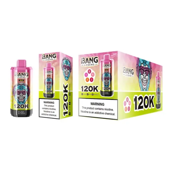 EU Puff 120000 Bang Legend 120k 5 in 1 Längst Haltender Einweg Vape Kostenloser Versand