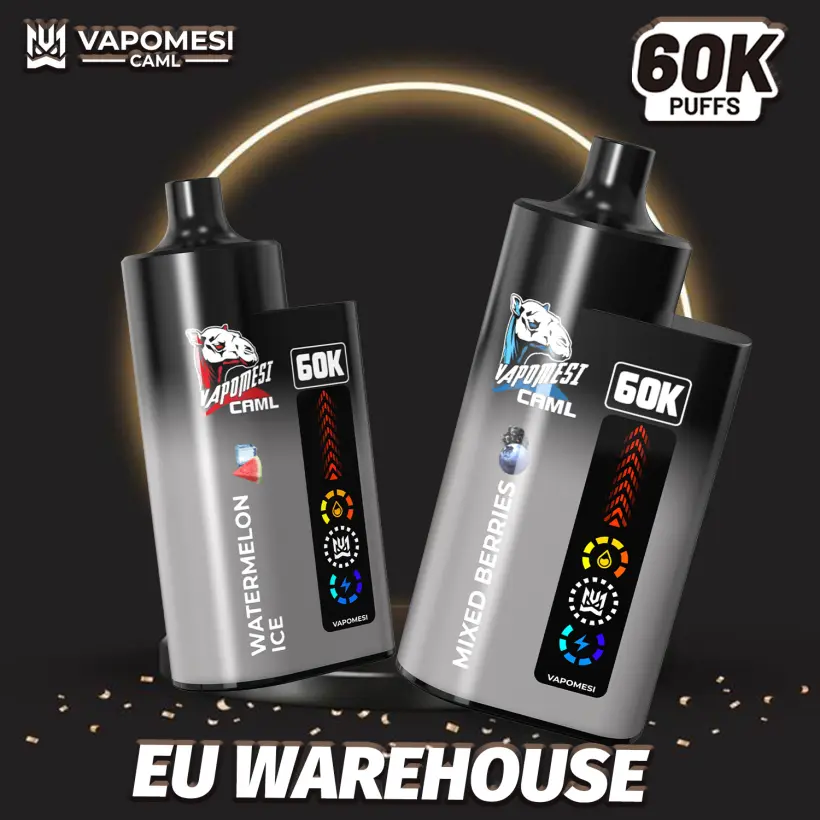 EU Puff 60000 Vapomesi 60k Puffs Caml Bester Einweg Vape Kostenloser Versand