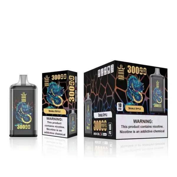 EU Puff Bang King 30000 Züge 30k Crystal Einweg Vape Lieferung in 3–7 Werktagen
