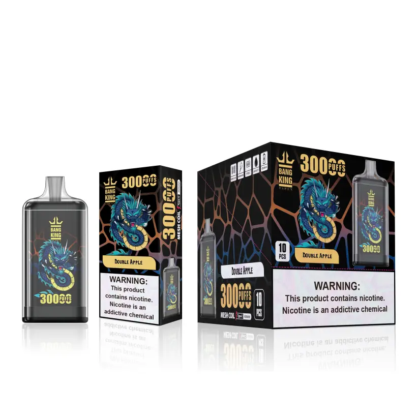EU Puff Bang King 30000 Züge 30k Crystal Einweg Vape Lieferung in 3–7 Werktagen