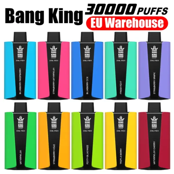 EU Vape Bang King 30k Puffs Pro 30000 Einweg-E-Zigarette mit Schneller Lieferung und Kostenlosem Versand