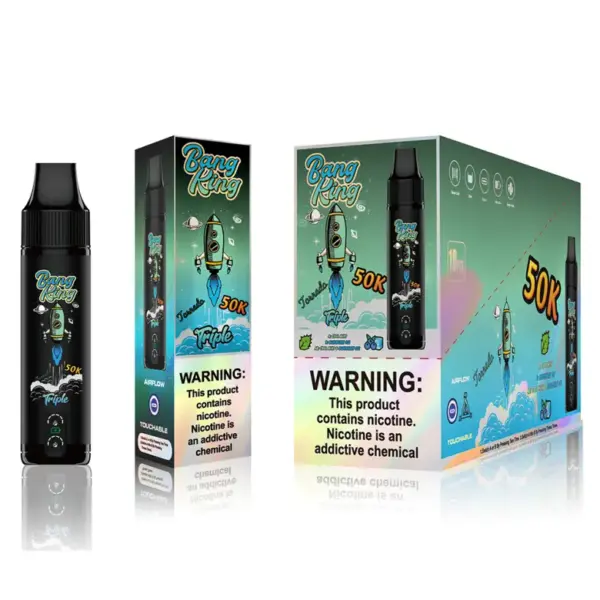 EU Vape Bang King 50k Puffs Dreifach-Aromen 3 in 1 Beste Einweg E-Zigarette Kostenloser Versand