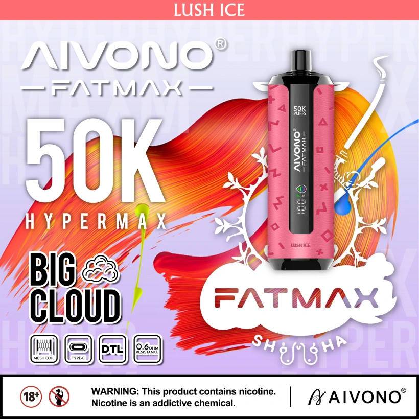 EU Lager Aivono Fatmax 50k Puffs 50000 Shisha Einweg Vape Große Wolke