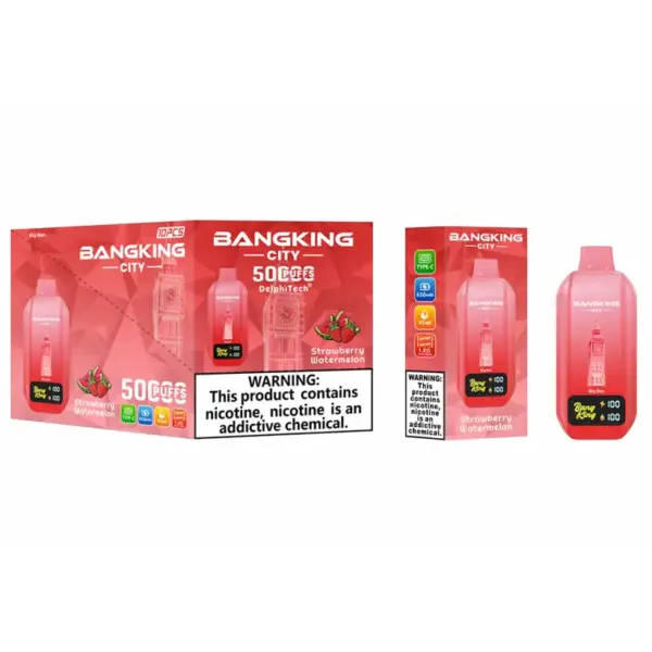 EU Lager Bang King 50k Puffs City Einweg-Vape 50000 Kostenloser Versand 3–7 Werktage