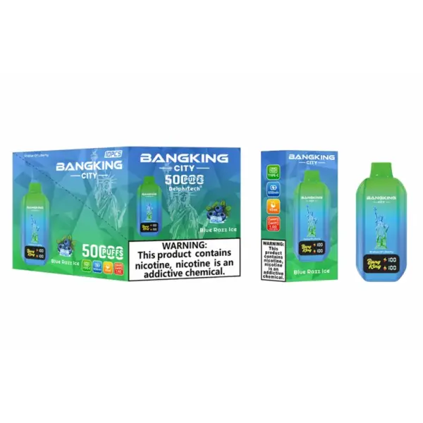 EU Lager Bang King 50k Puffs City Einweg-Vape 50000 Kostenloser Versand 3–7 Werktage