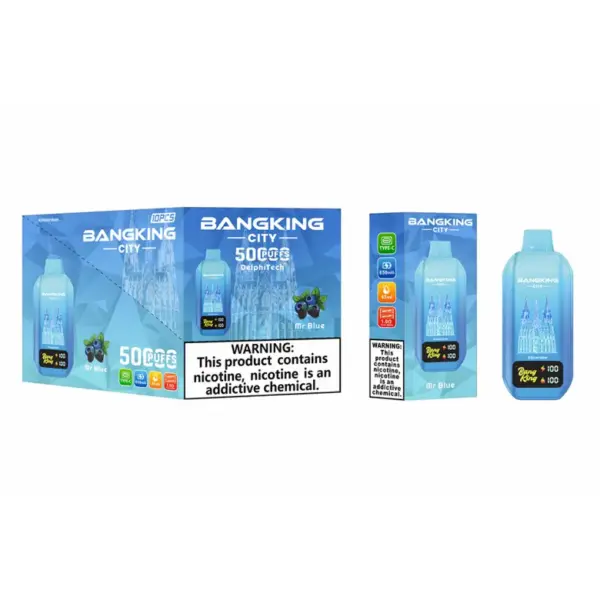 EU Lager Bang King 50k Puffs City Einweg-Vape 50000 Kostenloser Versand 3–7 Werktage