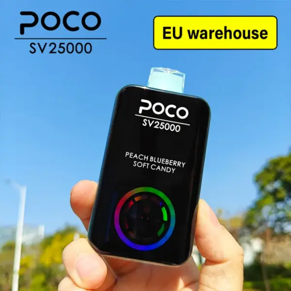 POCO SV 25000 Züge Einweg-Vape Großhandel Kostenloser Versand EU-Lager