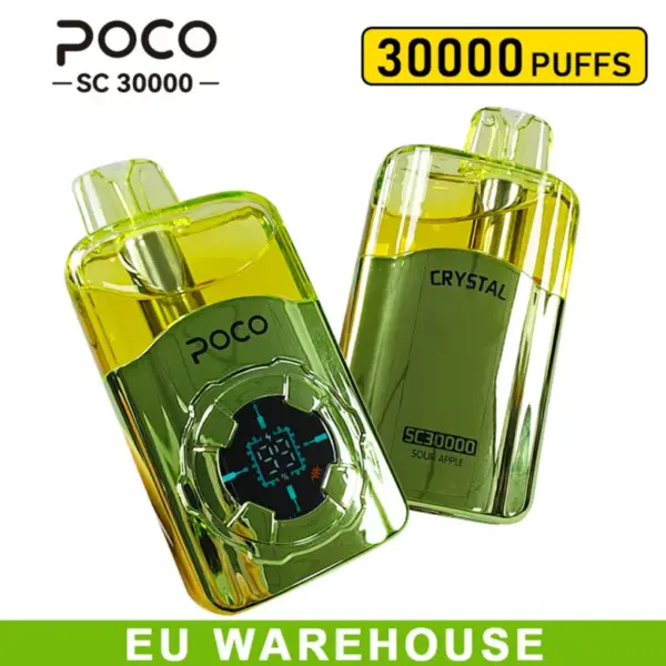 Puff 30K Vape POCO SC 30000 Züge Einweg-Vape Kostenloser Versand EU-Lager