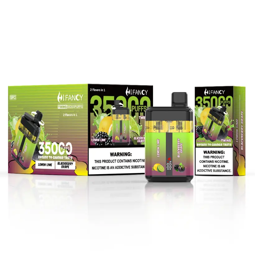 Puff EU Hifancy Twins 35000 Züge 35K Einweg Vape Großhandel Kostenloser Versand 3–7 Werktage