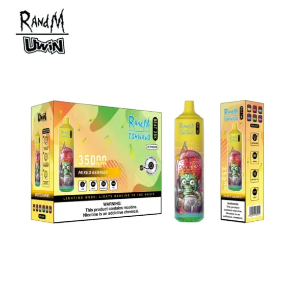 Uwin 35k Puffs Randm Tornado Beat Einweg-Vape 35000 Kostenloser Versand