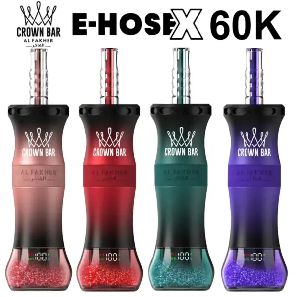 Al Fakher 60K Puffs E Hose X Shisha Einweg Vape 60000 Kostenloser Versand