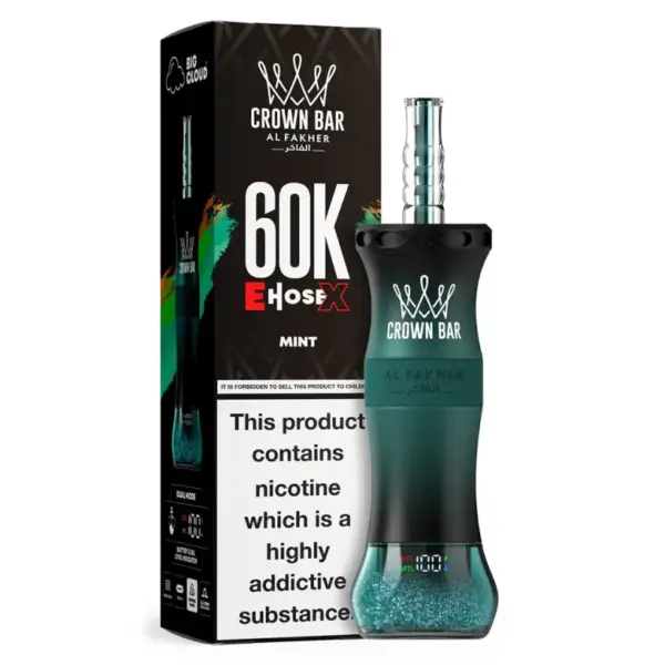 Al Fakher 60K Puffs E Hose X Shisha Einweg Vape 60000 Kostenloser Versand
