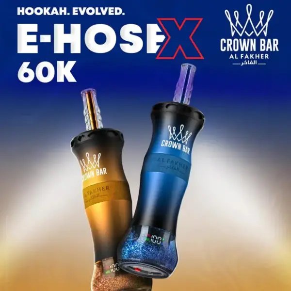 Al Fakher 60K Puffs E Hose X Shisha Einweg Vape 60000 Kostenloser Versand