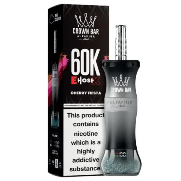 Al Fakher 60K Puffs E Hose X Shisha Einweg Vape 60000 Kostenloser Versand