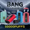 Bang Leader 50k Züge 2 In 1 Doppelte Geschmacksrichtungen Beste Einweg Vape 50000 Kostenloser Versand