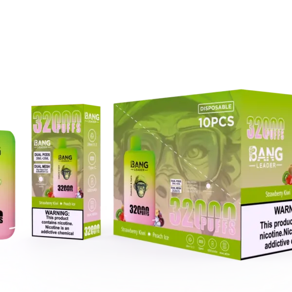 Puff 2 in 1 Bang Leader 32k Züge Einweg Vape Shop Großhandel kostenloser Versand