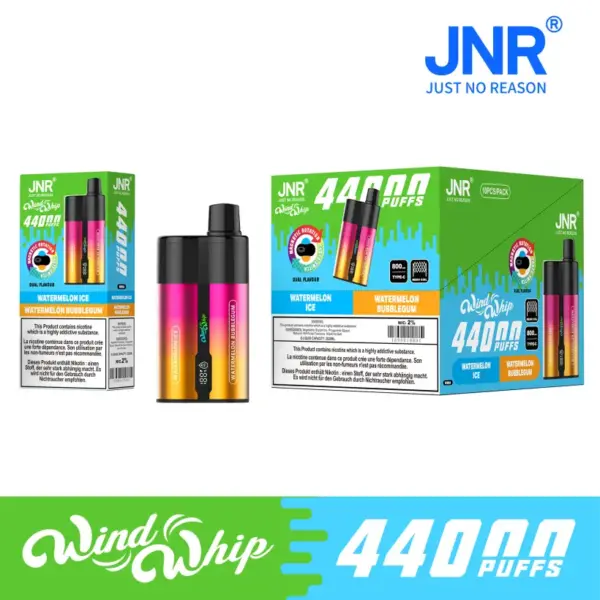 Puff 44k JNR 44000 Puffs Windwhip 2 in 1 Einweg Vape Shop Kostenloser Versand