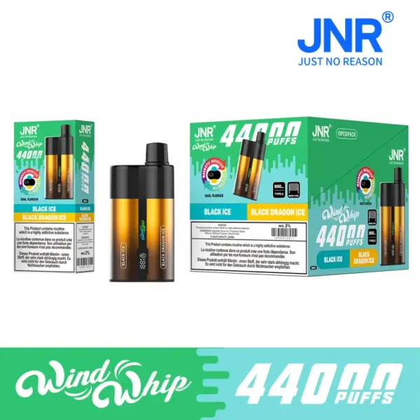 Puff 44k JNR 44000 Puffs Windwhip 2 in 1 Einweg Vape Shop Kostenloser Versand