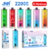 Puff EU JNR 22k Züge 22000 Crystal Einweg Vape Stift Shisha Hookah Max Kostenloser Versand