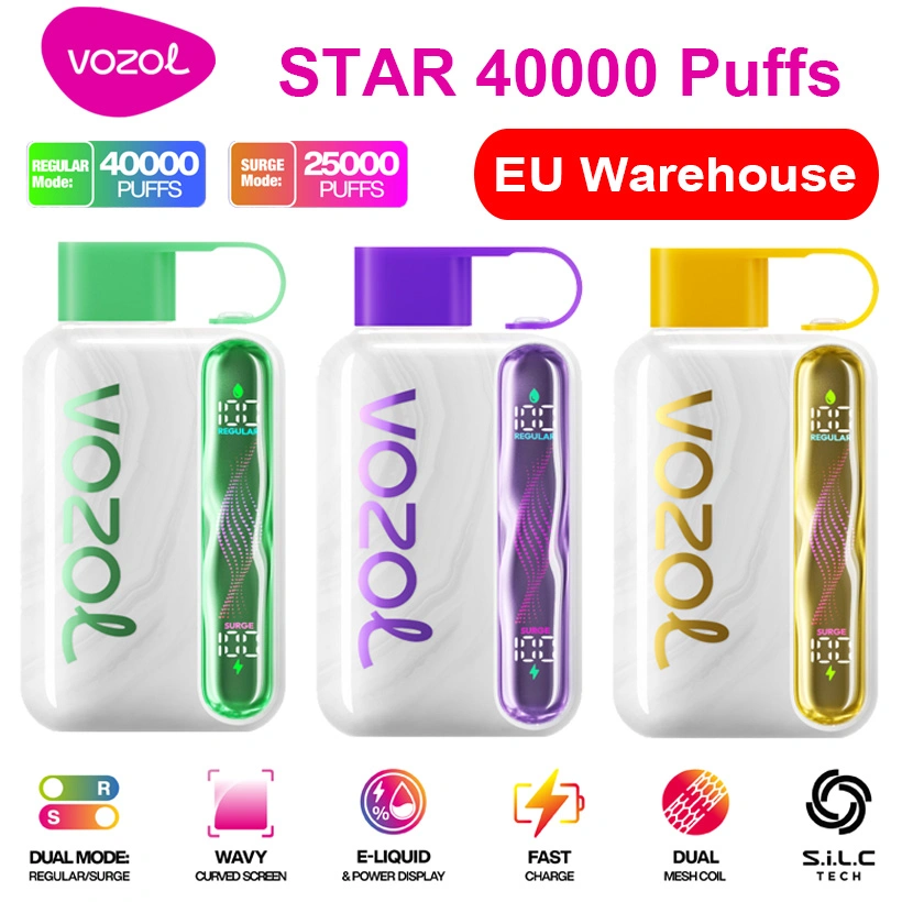 Vozol Star 40000 Züge 40K Einweg Vape Shop Kostenloser Versand