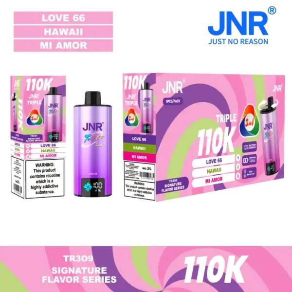 Puff JNR 110K Puffs Triple 3 in 1 Einweg Vape 110000 Kostenloser Versand