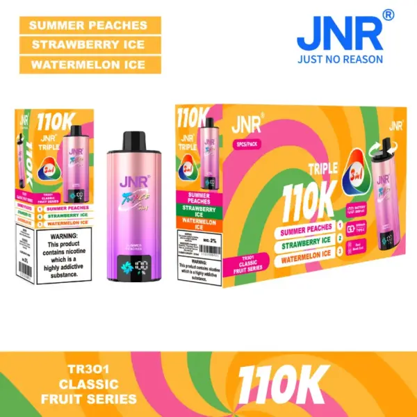 Puff JNR 110K Puffs Triple 3 in 1 Einweg Vape 110000 Kostenloser Versand