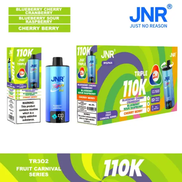 Puff JNR 110K Puffs Triple 3 in 1 Einweg Vape 110000 Kostenloser Versand