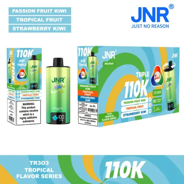 Puff JNR 110K Puffs Triple 3 in 1 Einweg Vape 110000 Kostenloser Versand