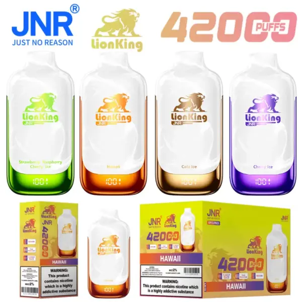Puff JNR 42K Lion King 42000 Puffs Einweg Vape Pen Kostenloser Versand