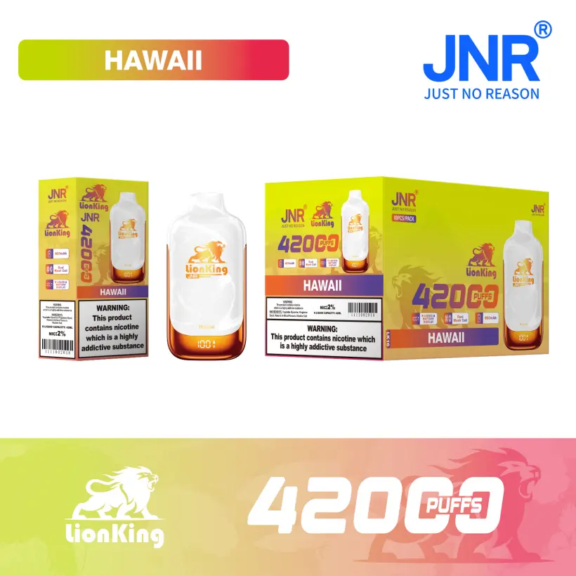 Puff JNR 42K Lion King 42000 Puffs Einweg Vape Pen Kostenloser Versand