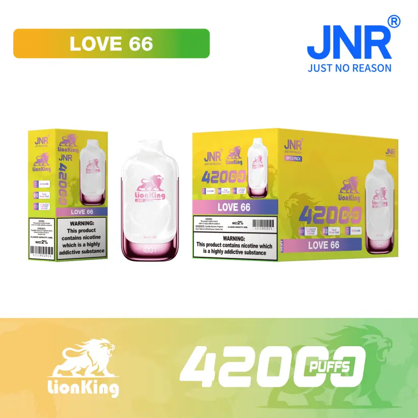Puff JNR 42K Lion King 42000 Puffs Einweg Vape Pen Kostenloser Versand