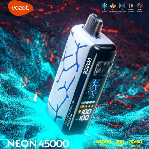 Vozol Neon 45000 Züge 45k Ice Control Einweg-Vape EU Lager