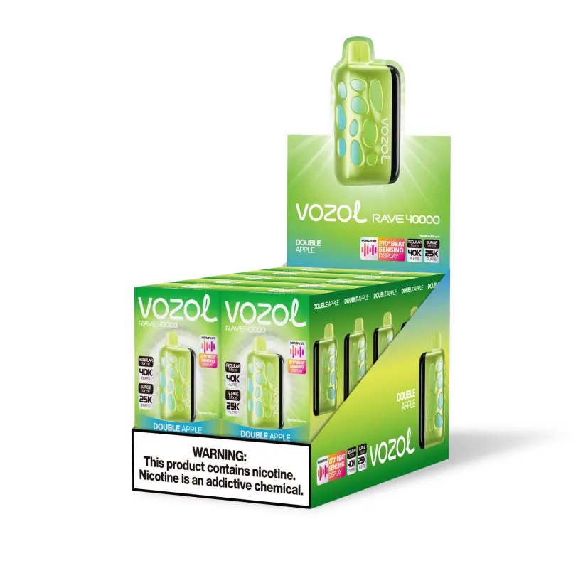 Vozol Rave 40000 Züge 40K Einweg Vape Dual Power Modus Kostenloser Versand EU Lager
