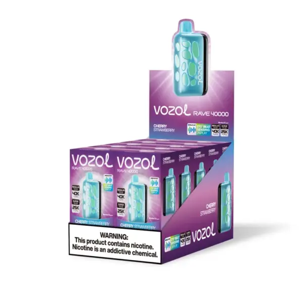 Vozol Rave 40000 Züge 40K Einweg Vape Dual Power Modus Kostenloser Versand EU Lager
