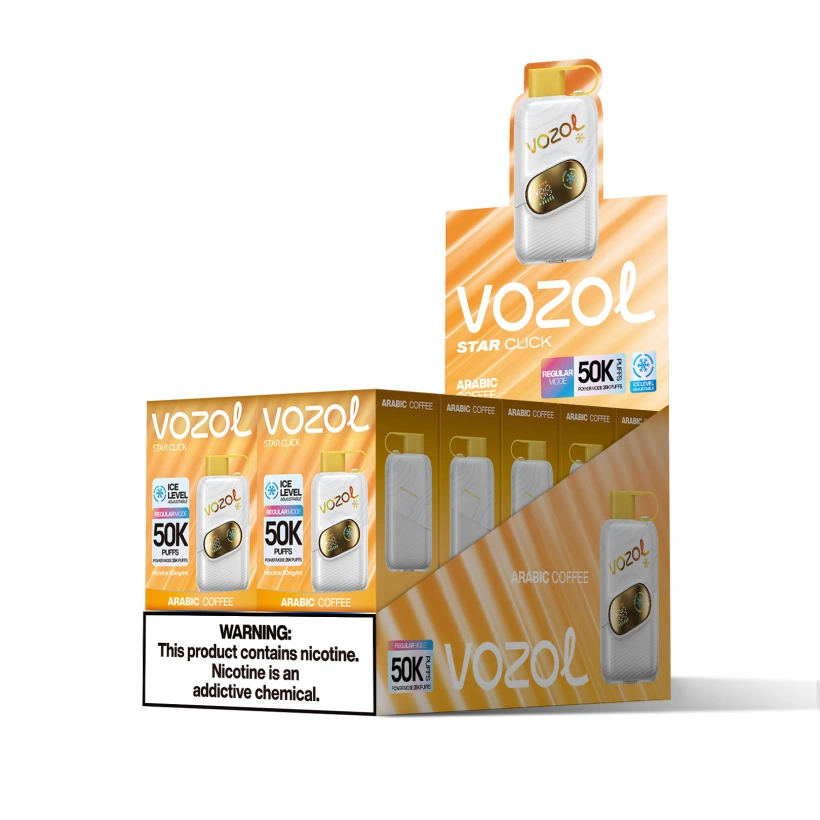 Vozol Star 50k Züge 50000 Ice Control Einweg Vape Kostenloser Versand EU Lager
